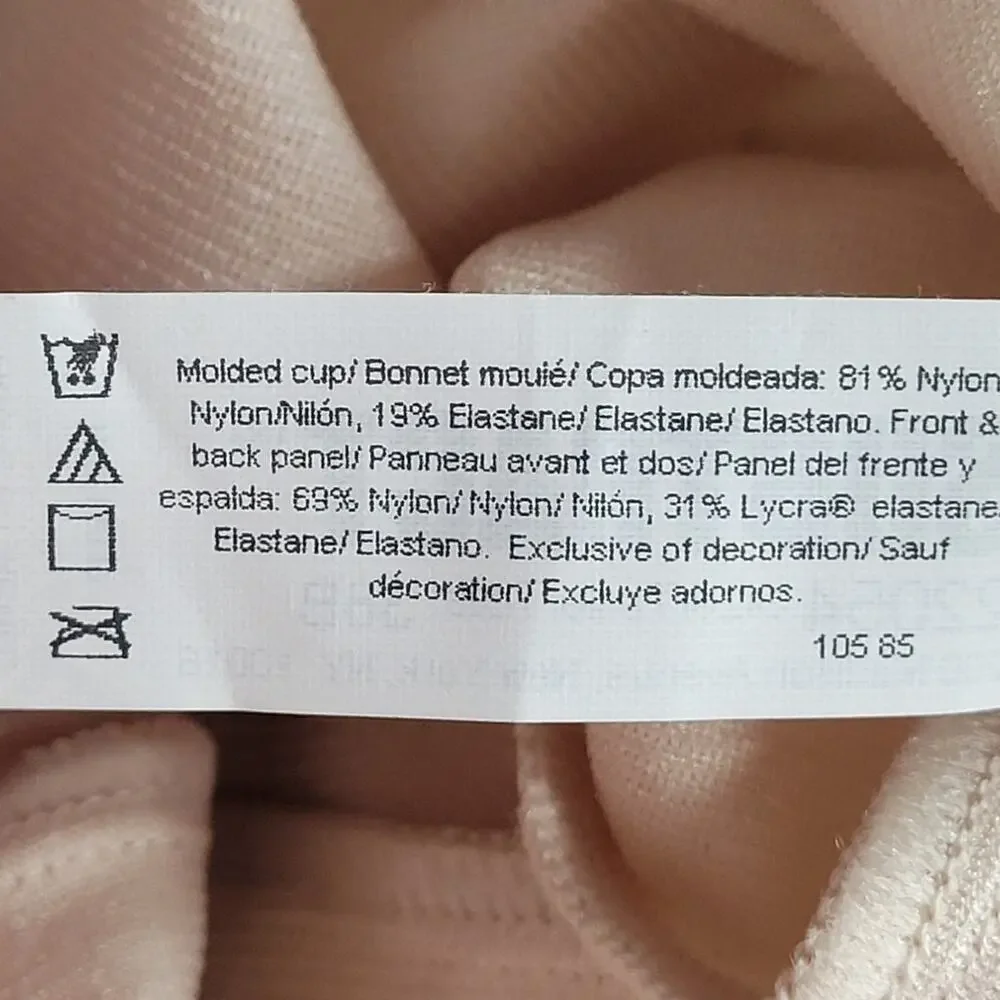 Subtract 22504 Suppression Support‎ Underwire Slip Dress size 38B